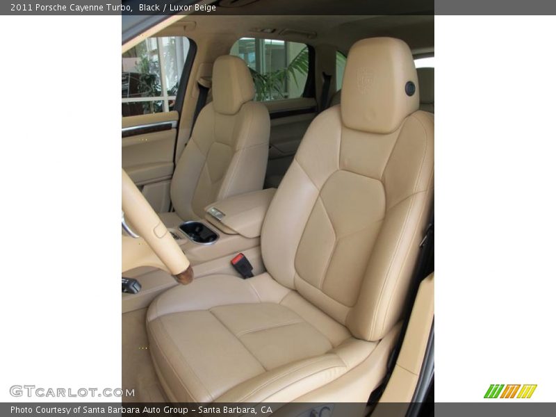 Front Seat of 2011 Cayenne Turbo