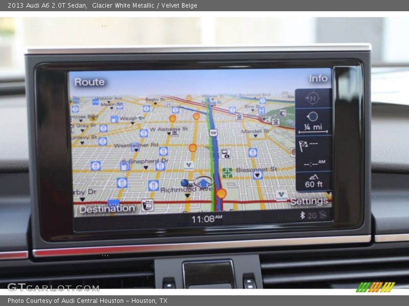 Navigation of 2013 A6 2.0T Sedan