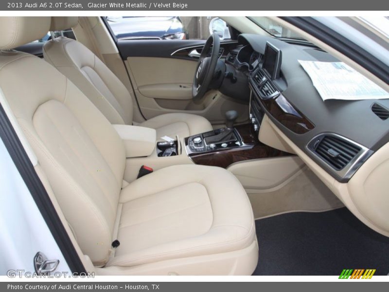  2013 A6 2.0T Sedan Velvet Beige Interior
