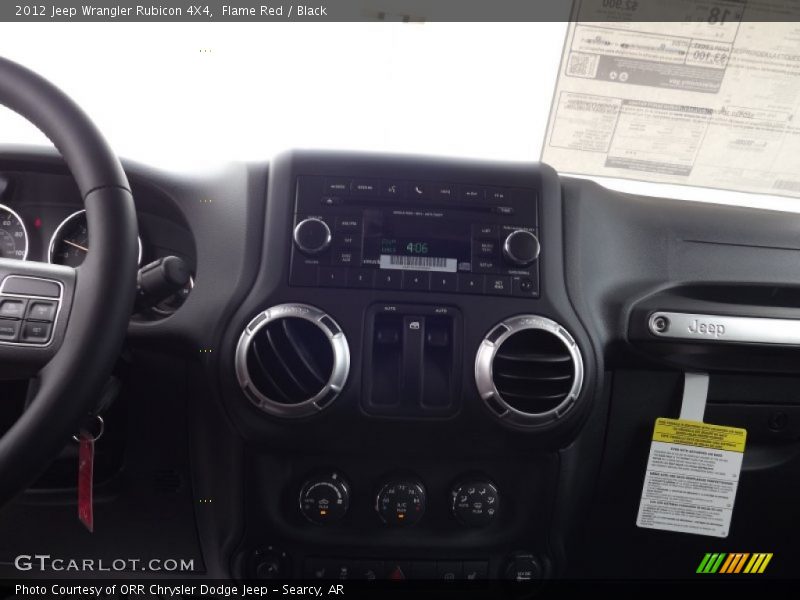 Flame Red / Black 2012 Jeep Wrangler Rubicon 4X4