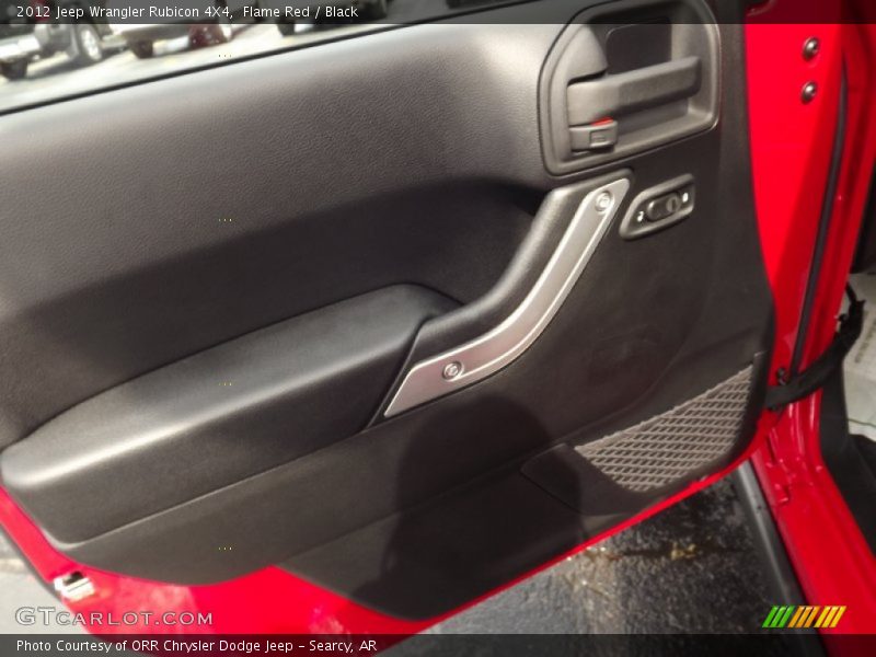Flame Red / Black 2012 Jeep Wrangler Rubicon 4X4