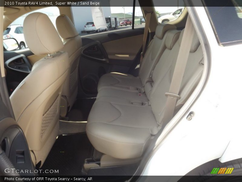 Super White / Sand Beige 2010 Toyota RAV4 Limited
