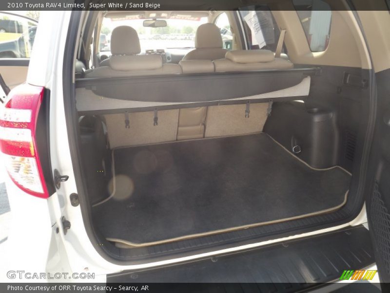 Super White / Sand Beige 2010 Toyota RAV4 Limited