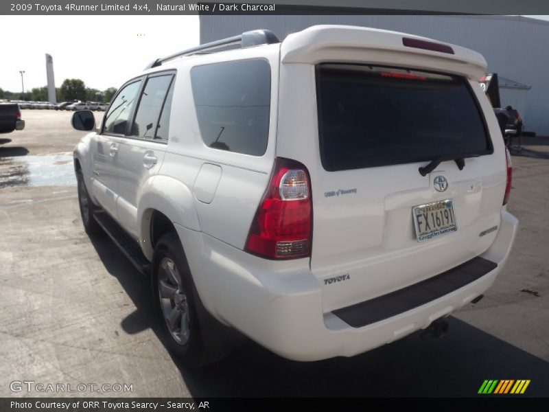 Natural White / Dark Charcoal 2009 Toyota 4Runner Limited 4x4