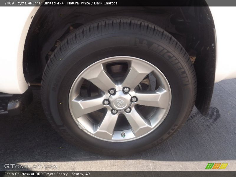 Natural White / Dark Charcoal 2009 Toyota 4Runner Limited 4x4