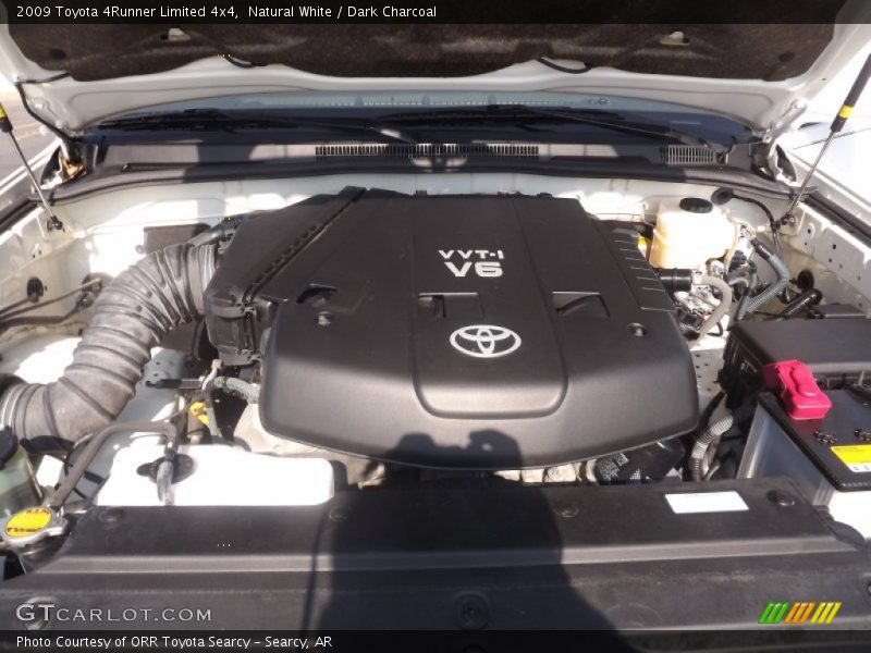 Natural White / Dark Charcoal 2009 Toyota 4Runner Limited 4x4