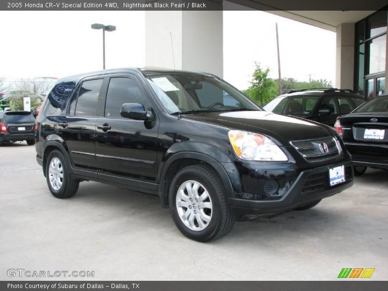 Nighthawk Black Pearl / Black 2005 Honda CR-V Special Edition 4WD