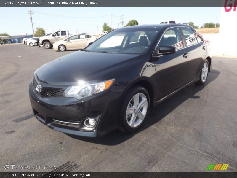 Attitude Black Metallic / Black 2012 Toyota Camry SE