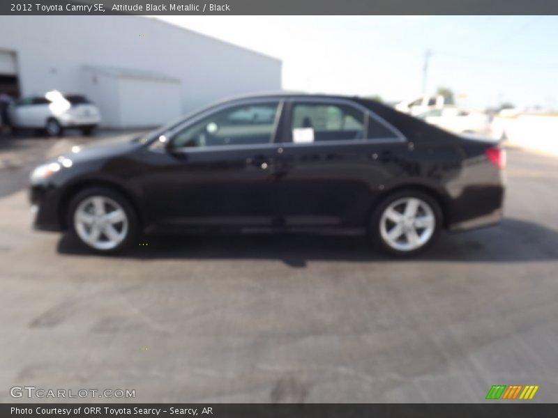 Attitude Black Metallic / Black 2012 Toyota Camry SE