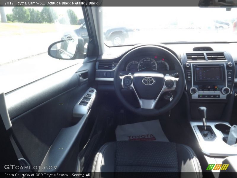 Attitude Black Metallic / Black 2012 Toyota Camry SE