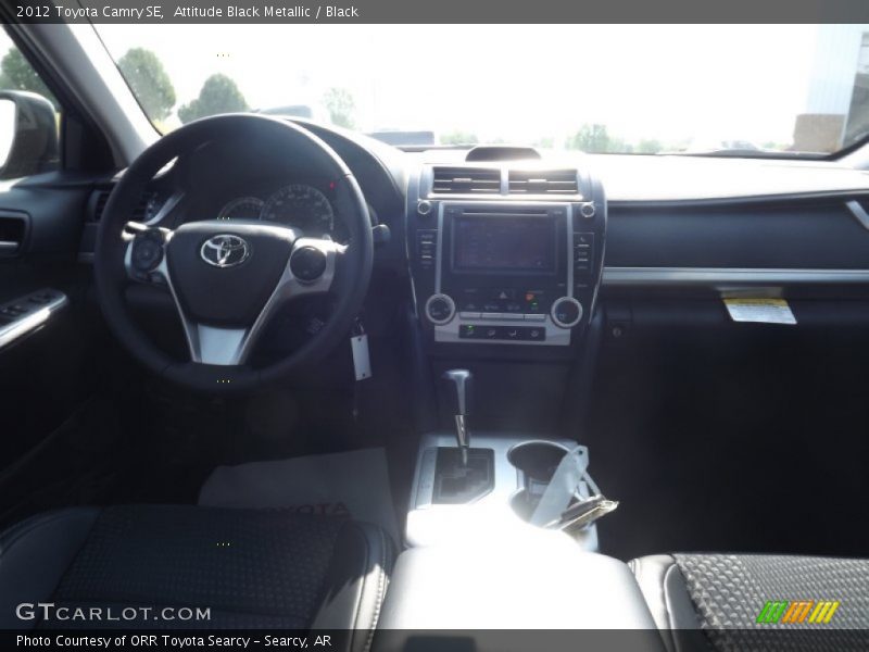 Attitude Black Metallic / Black 2012 Toyota Camry SE