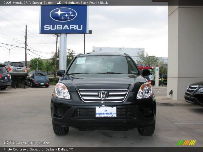 Nighthawk Black Pearl / Black 2005 Honda CR-V Special Edition 4WD
