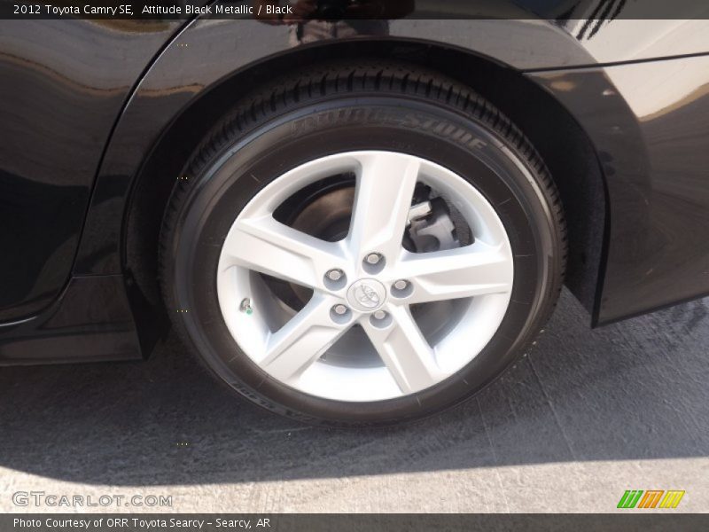 Attitude Black Metallic / Black 2012 Toyota Camry SE