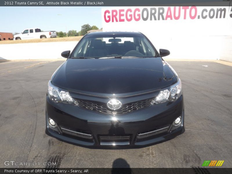 Attitude Black Metallic / Black/Ash 2012 Toyota Camry SE