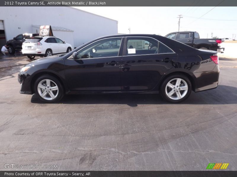 Attitude Black Metallic / Black/Ash 2012 Toyota Camry SE