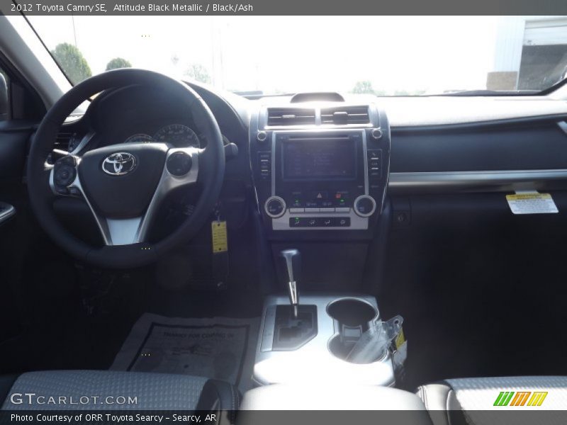 Attitude Black Metallic / Black/Ash 2012 Toyota Camry SE