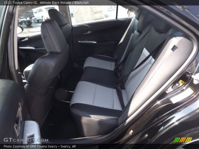Attitude Black Metallic / Black/Ash 2012 Toyota Camry SE