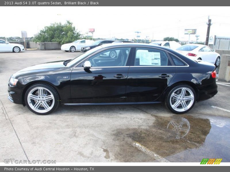 Brilliant Black / Black 2013 Audi S4 3.0T quattro Sedan