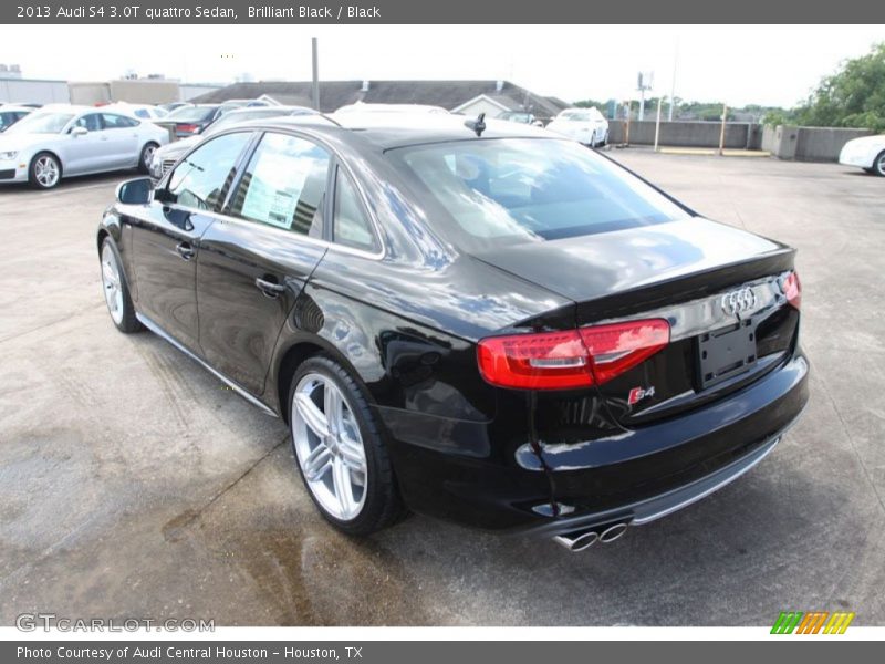 Brilliant Black / Black 2013 Audi S4 3.0T quattro Sedan