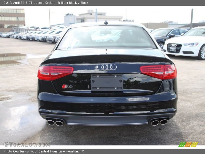 Brilliant Black / Black 2013 Audi S4 3.0T quattro Sedan