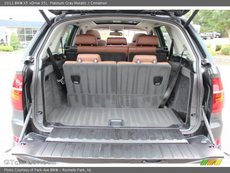 Platinum Gray Metallic / Cinnamon 2011 BMW X5 xDrive 35i