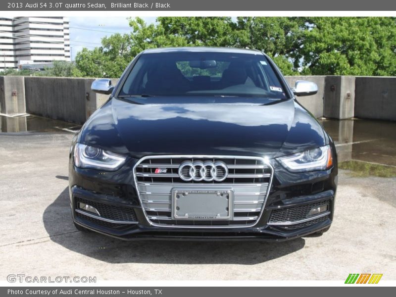 Brilliant Black / Black 2013 Audi S4 3.0T quattro Sedan