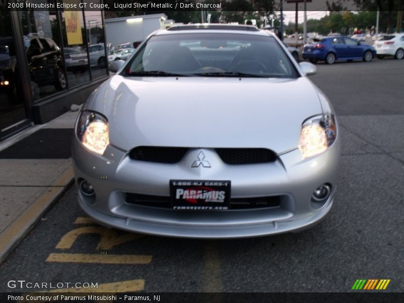 Liquid Silver Metallic / Dark Charcoal 2008 Mitsubishi Eclipse GT Coupe