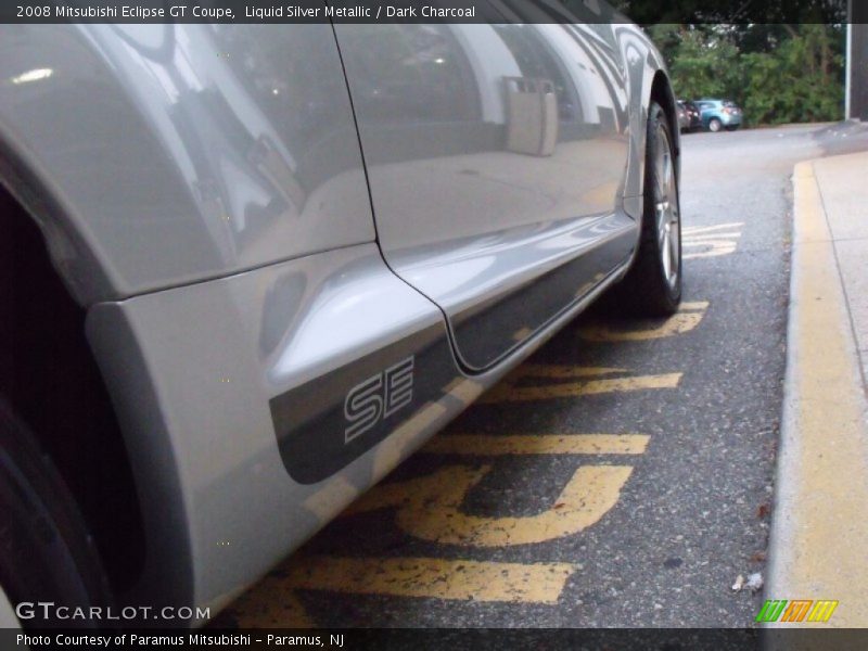 Liquid Silver Metallic / Dark Charcoal 2008 Mitsubishi Eclipse GT Coupe