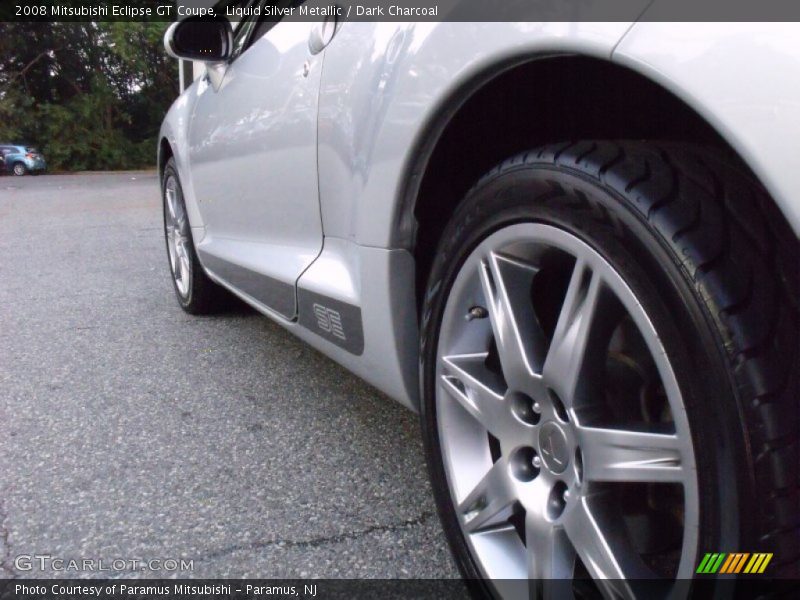 Liquid Silver Metallic / Dark Charcoal 2008 Mitsubishi Eclipse GT Coupe