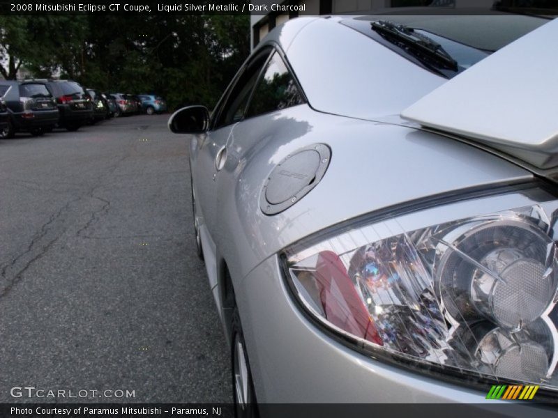 Liquid Silver Metallic / Dark Charcoal 2008 Mitsubishi Eclipse GT Coupe