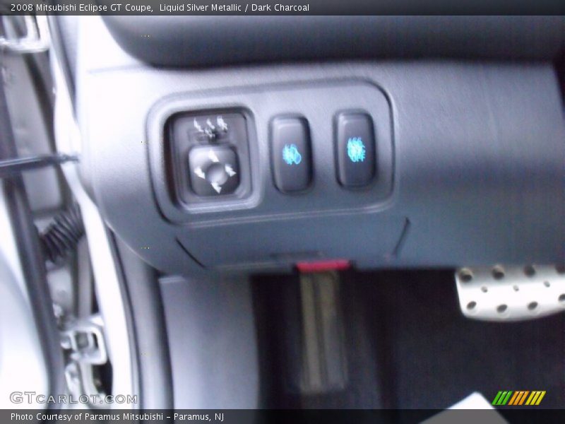 Liquid Silver Metallic / Dark Charcoal 2008 Mitsubishi Eclipse GT Coupe