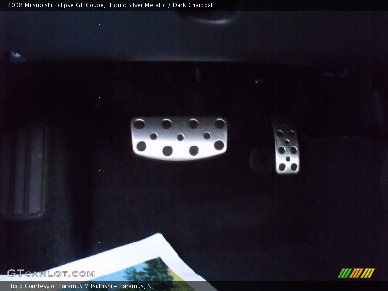 Liquid Silver Metallic / Dark Charcoal 2008 Mitsubishi Eclipse GT Coupe