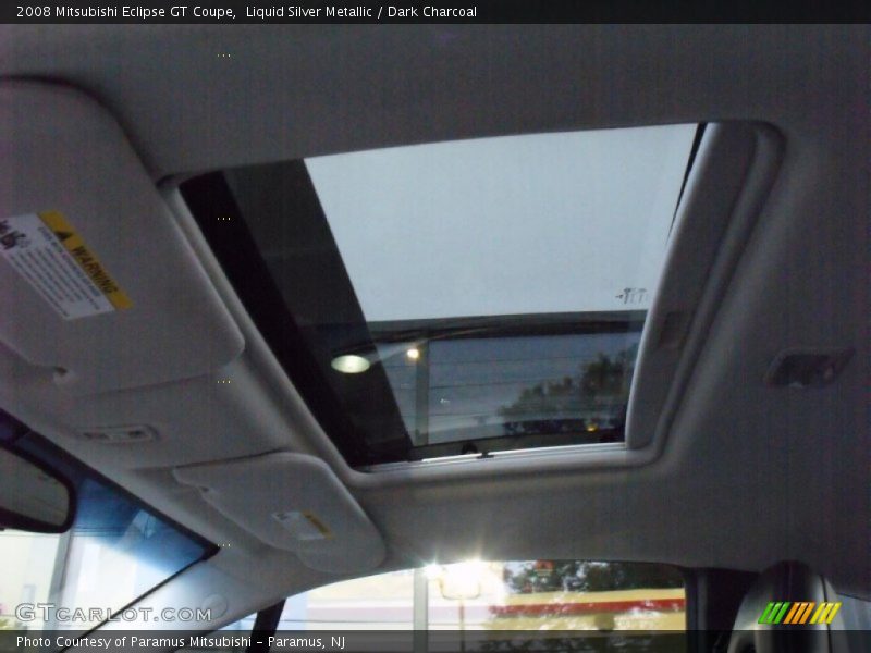 Liquid Silver Metallic / Dark Charcoal 2008 Mitsubishi Eclipse GT Coupe