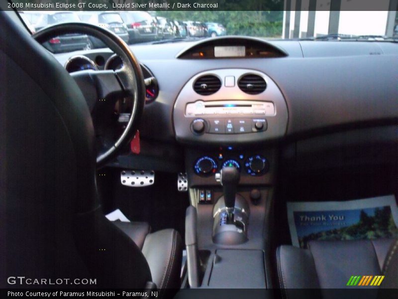 Liquid Silver Metallic / Dark Charcoal 2008 Mitsubishi Eclipse GT Coupe