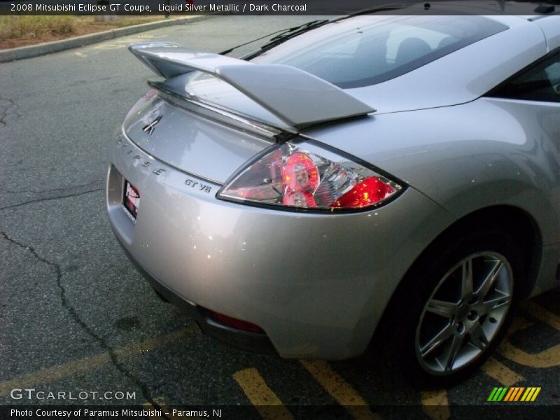 Liquid Silver Metallic / Dark Charcoal 2008 Mitsubishi Eclipse GT Coupe