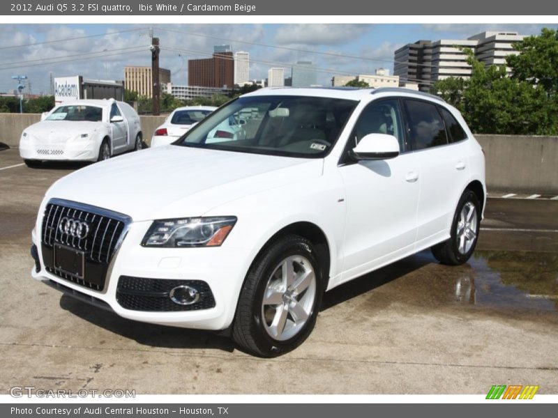 Ibis White / Cardamom Beige 2012 Audi Q5 3.2 FSI quattro