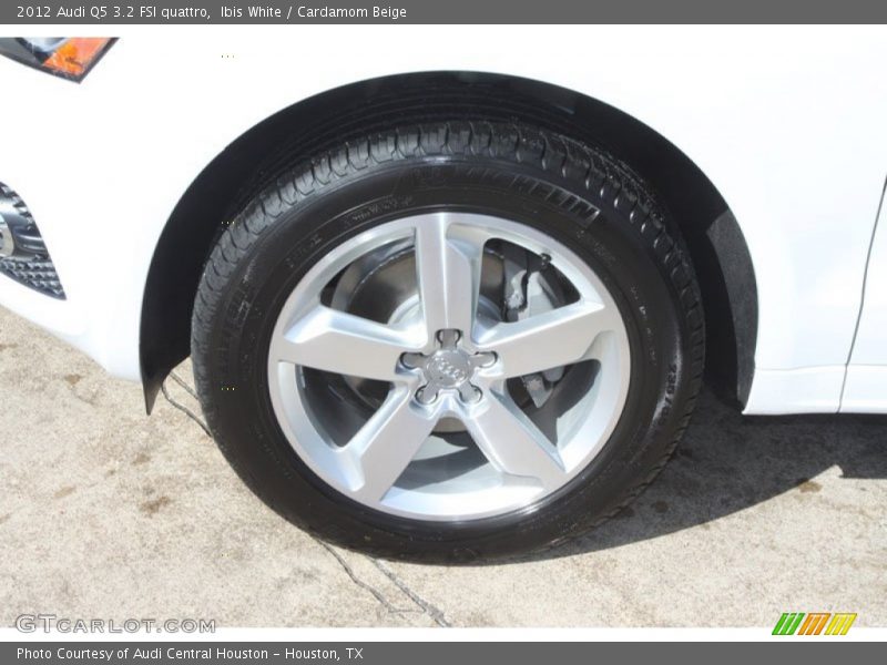 Ibis White / Cardamom Beige 2012 Audi Q5 3.2 FSI quattro