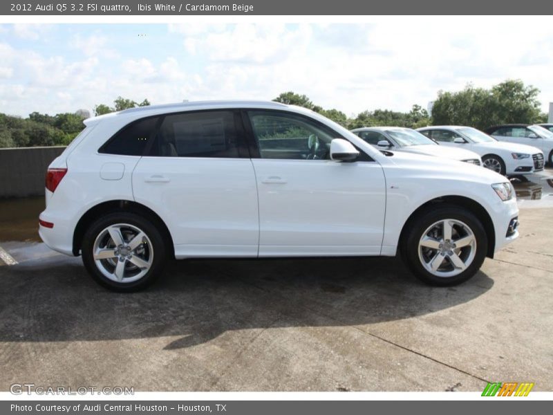Ibis White / Cardamom Beige 2012 Audi Q5 3.2 FSI quattro