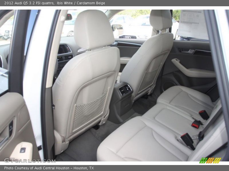 Ibis White / Cardamom Beige 2012 Audi Q5 3.2 FSI quattro