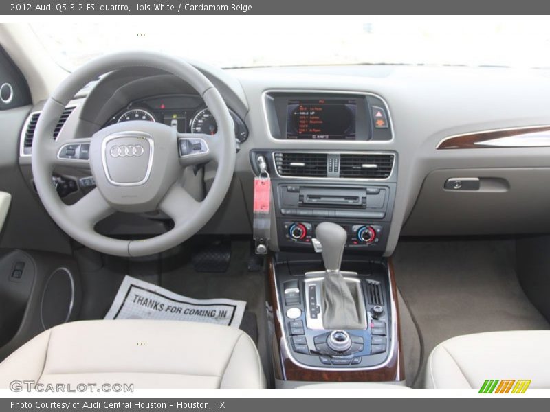 Ibis White / Cardamom Beige 2012 Audi Q5 3.2 FSI quattro