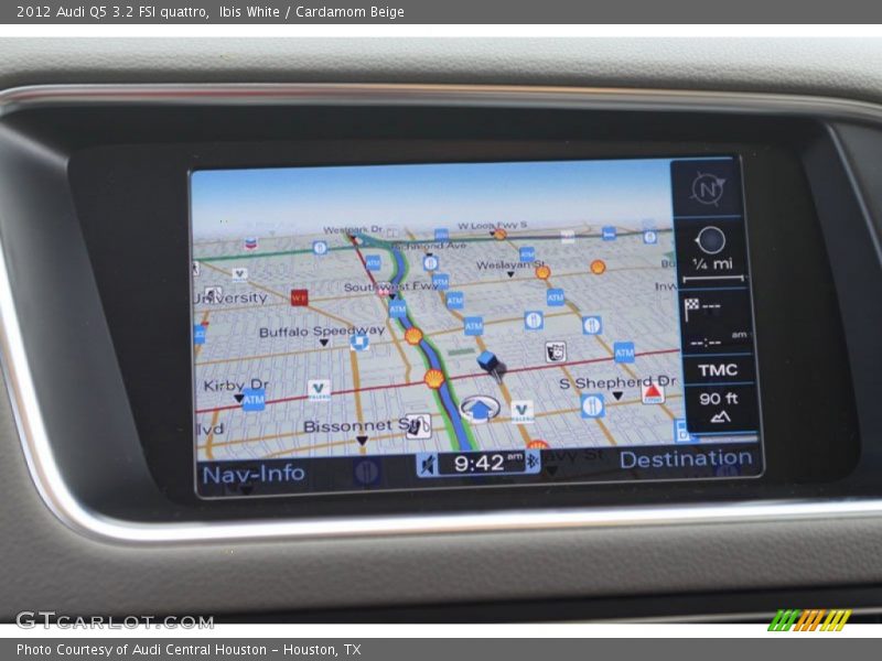 Ibis White / Cardamom Beige 2012 Audi Q5 3.2 FSI quattro