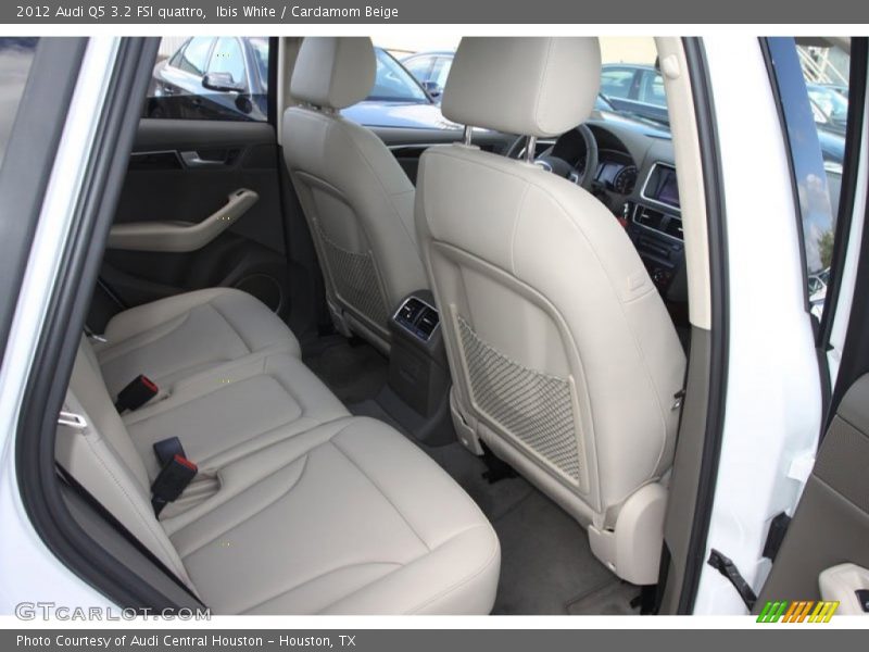 Ibis White / Cardamom Beige 2012 Audi Q5 3.2 FSI quattro