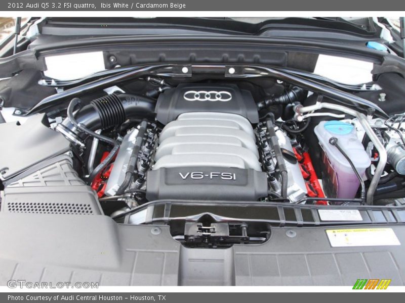 Ibis White / Cardamom Beige 2012 Audi Q5 3.2 FSI quattro