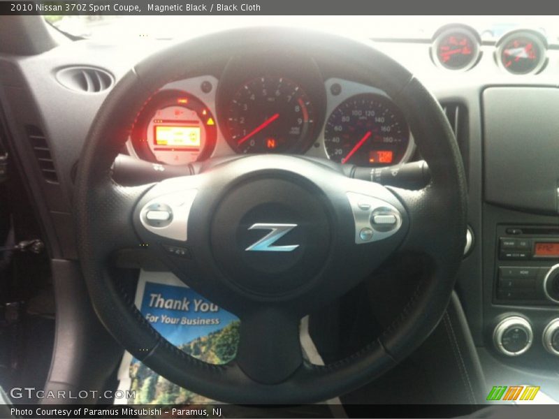 Magnetic Black / Black Cloth 2010 Nissan 370Z Sport Coupe