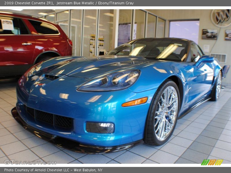 Front 3/4 View of 2009 Corvette ZR1