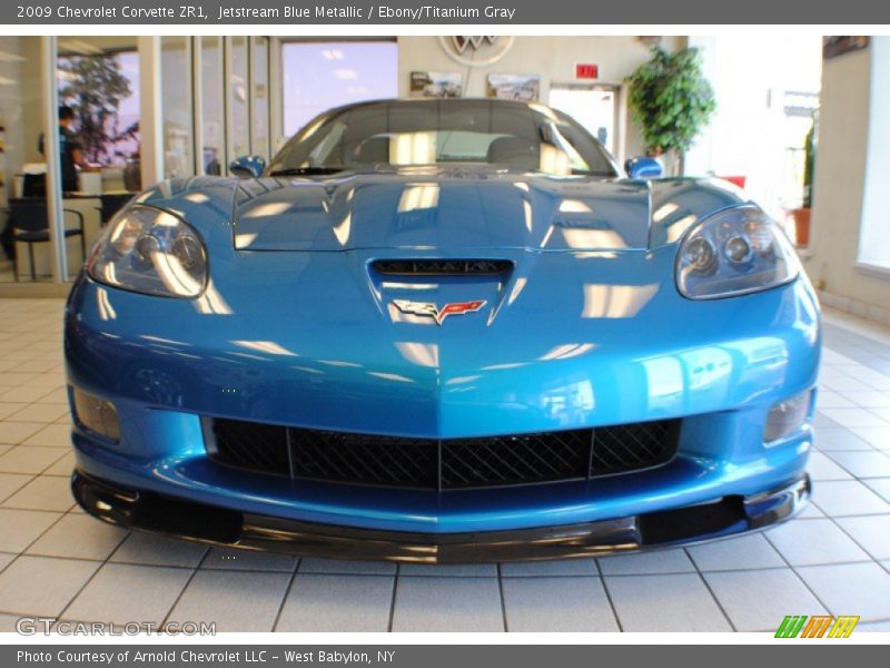  2009 Corvette ZR1 Jetstream Blue Metallic