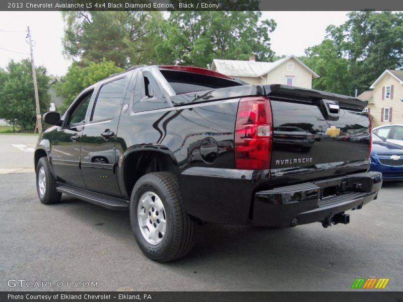  2013 Avalanche LS 4x4 Black Diamond Edition Black