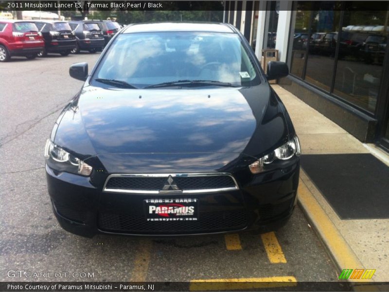 Tarmac Black Pearl / Black 2011 Mitsubishi Lancer ES