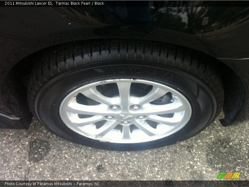 Tarmac Black Pearl / Black 2011 Mitsubishi Lancer ES