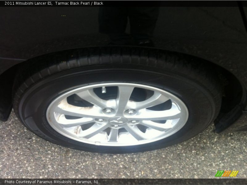 Tarmac Black Pearl / Black 2011 Mitsubishi Lancer ES
